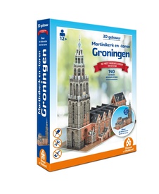 3D Puzzel 3D Martinikerk en Martinitoren Groningen | House of holland