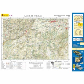 Topografische kaart 1043-II Láujar de Andarax | CNIG - Instituto Geográfico Nacional1