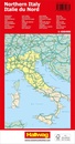 Wegenkaart - landkaart Road maps Italien Nord -Italië Noord | Hallwag