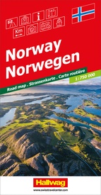 Wegenkaart - landkaart Norwegen - Noorwegen | Hallwag