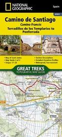 Wandelkaart 4004 Camino de Santiago 3 | Camino Frances | National Geographic