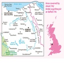 Wandelkaart - Topografische kaart 116 Landranger Denbigh & Colwyn Bay | Ordnance Survey