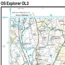 Wandelkaart - Topografische kaart OL02 OS Explorer Map Yorkshire Dales - Southern & Western Area | Ordnance Survey