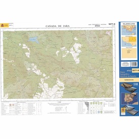 Topografische kaart 1077-II Cañada de Jara | CNIG - Instituto Geográfico Nacional1