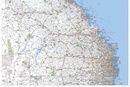 Wegenkaart - landkaart Queensland handy map - tweezijdig | Hema Maps