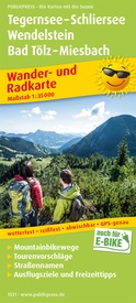 Fietskaart - Wandelkaart 1531 Tegernsee - Schliersee | Publicpress