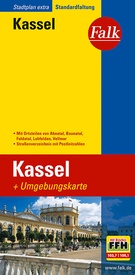 Stadsplattegrond Kassel | Falk Ostfildern