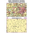 Topografische kaart 558 MT50 Majadahonda | CNIG - Instituto Geográfico Nacional1