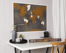 Scratch Map World Map Black Engels | Maps International