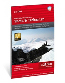 Wandelkaart Hoyfjellskart Snota - Trekanten | Calazo