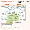 Wandelkaart - Topografische kaart 128 OS Explorer Map Taunton & Blackdown Hills | Ordnance Survey