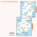 Wandelkaart - Topografische kaart 356 OS Explorer Map Kintyre South | Ordnance Survey