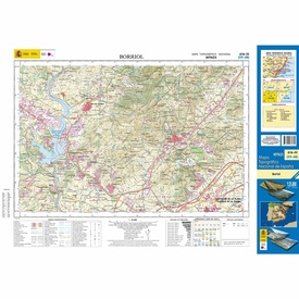 Topografische kaart 616-III Borriol | CNIG - Instituto Geográfico Nacional1