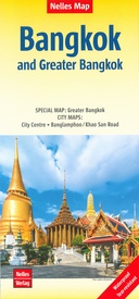 Stadsplattegrond Bangkok en omgeving | Nelles Verlag