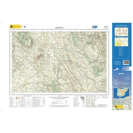 Topografische kaart 543-III Ababuj | CNIG - Instituto Geográfico Nacional1