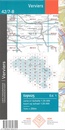 Wandelkaart - Topografische kaart 42/7-8 Topo25 Verviers | NGI - Nationaal Geografisch Instituut