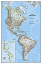 Wandkaart The Americas - Noord & Zuid Amerika, politiek, 60 x 94 cm | National Geographic Wandkaart 02809 The Americas - Noord & Zuid Amerika, politiek, 60 x 94 cm | National Geographic