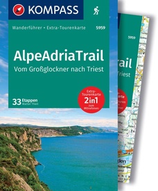 Wandelgids 5959 Wanderführer AlpeAdriaTrail - vom Großglockner nach Triest | Kompass