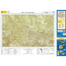 Topografische kaart 1041-III Pico de Navachica | CNIG - Instituto Geográfico Nacional1