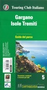 Wandelkaart 5 Carta-guida Gargano - Isole Tremiti | Touring Club Italiano