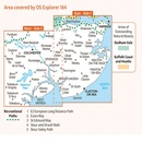 Wandelkaart - Topografische kaart 184 OS Explorer Map Colchester, Harwich, Clacton-on-Sea | Ordnance Survey