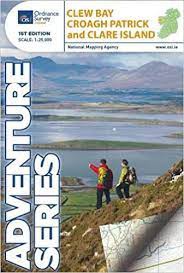 Wandelkaart Adventure Series Clew Bay - Croagh Patrick & Clare Island | Ordnance Survey Ireland