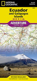 Wegenkaart - landkaart 3403 Adventure Map Ecuador & Galapagos | National Geographic