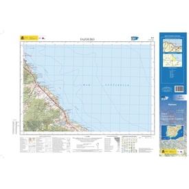 Topografische kaart 9-II Fazouro | CNIG - Instituto Geográfico Nacional1