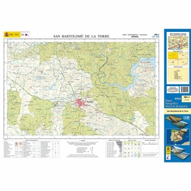 Topografische kaart 981-I San Bartolomé de la Torre | CNIG - Instituto Geográfico Nacional1