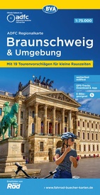 Fietskaart ADFC Regionalkarte Braunschweig und Umgebung | BVA BikeMedia