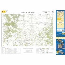 Topografische kaart 951-I Casas de Don Juan | CNIG - Instituto Geográfico Nacional1