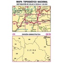 Topografische kaart 215 MT50 La Seu D'Urgell | CNIG - Instituto Geográfico Nacional1