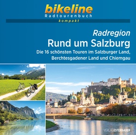 Fietsgids Bikeline Radtourenbuch kompakt Rund um Salzburg | Esterbauer