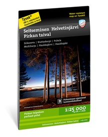 Wandelkaart Terrängkartor FIN Seitseminen Helvetinjärvi Pirkan taival | Finland | Calazo