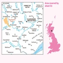 Wandelkaart - Topografische kaart 054 Landranger Dundee & Montrose, Forfar & Arbroath | Ordnance Survey