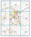 Topografische kaart - Wandelkaart 13A Winschoten | Kadaster