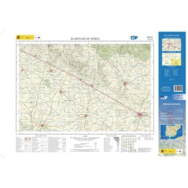 Topografische kaart 350-IV Almenar de Soria | CNIG - Instituto Geográfico Nacional1