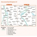 Wandelkaart - Topografische kaart 211 OS Explorer Map Bury St Edmunds, Stowmarket | Ordnance Survey