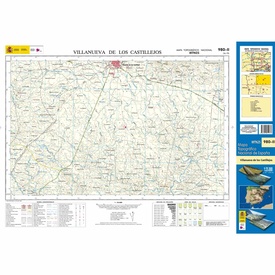 Topografische kaart 980-II Villanueva de los Castillejos | CNIG - Instituto Geográfico Nacional1