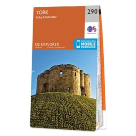 Wandelkaart - Topografische kaart 290 OS Explorer Map York | Ordnance Survey