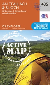 Wandelkaart - Topografische kaart 435 OS Explorer Map | Active An Teallach / Slioch | Ordnance Survey