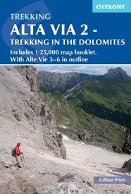 Wandelgids Alta Via 2 - Trekking in the Dolomites | Cicerone