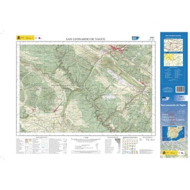 Topografische kaart 348-I San Leonardo de Yagüe | CNIG - Instituto Geográfico Nacional1