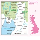 Wandelkaart - Topografische kaart 097 Landranger Kendal & Morecambe, Windermere & Lancaster (Lake District) | Ordnance Survey