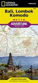 Wegenkaart - landkaart 3005 Adventure Map Bali - Lombok - Komodo | National Geographic