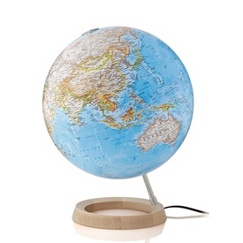 Wereldbol - Globe 17 Neon Classic ø 30 cm | Met Verlichting | National Geographic