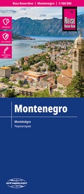 Wegenkaart - landkaart Montenegro | Reise Know-How Verlag