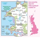 Wandelkaart - Topografische kaart 157 Landranger St David's & Haverfordwest | Ordnance Survey