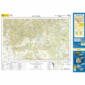 Topografische kaart 1030-II Los Yesos | CNIG - Instituto Geográfico Nacional1