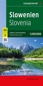 Wegenkaart - landkaart Slovenië - Slowenien 1:200.000 | Freytag & Berndt